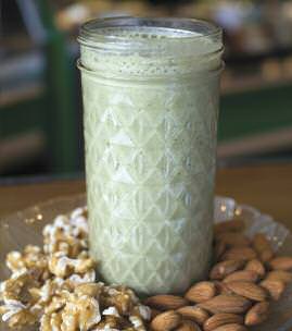 berry nutty smoothie