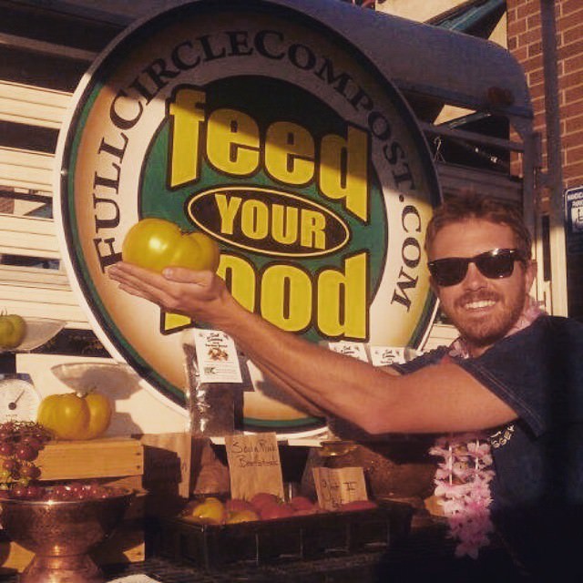 Cody And A Big Tomato