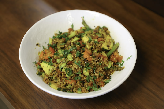Chickpea Quinoa Salad wr