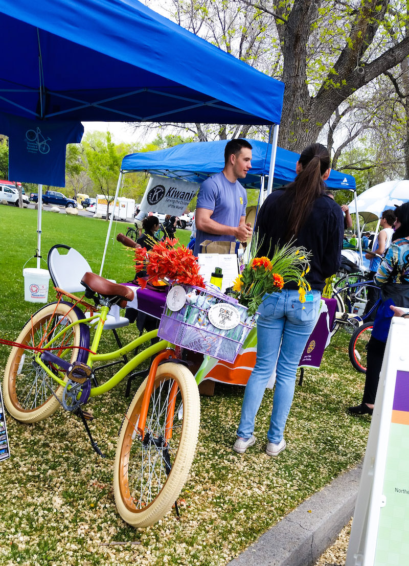 2016 Reno Earth Day Edible Pedal Booth Photo Image Heather Howell