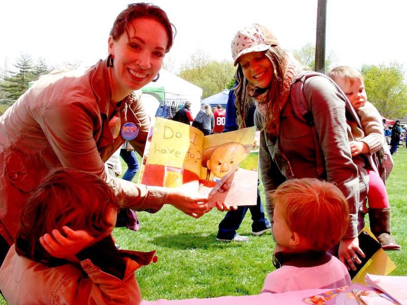 Kids Story Time Reno Earth Day 2014 Image Mick Raye