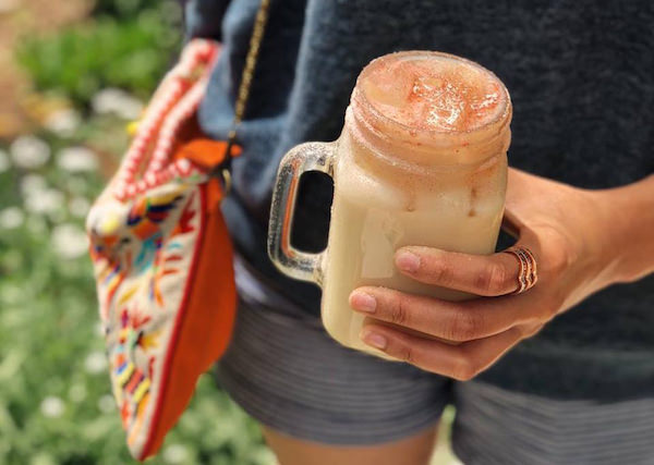 jasmine rose tea latte Coffeebar