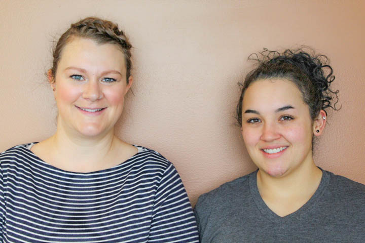 Jacquie and Kristen together headshots