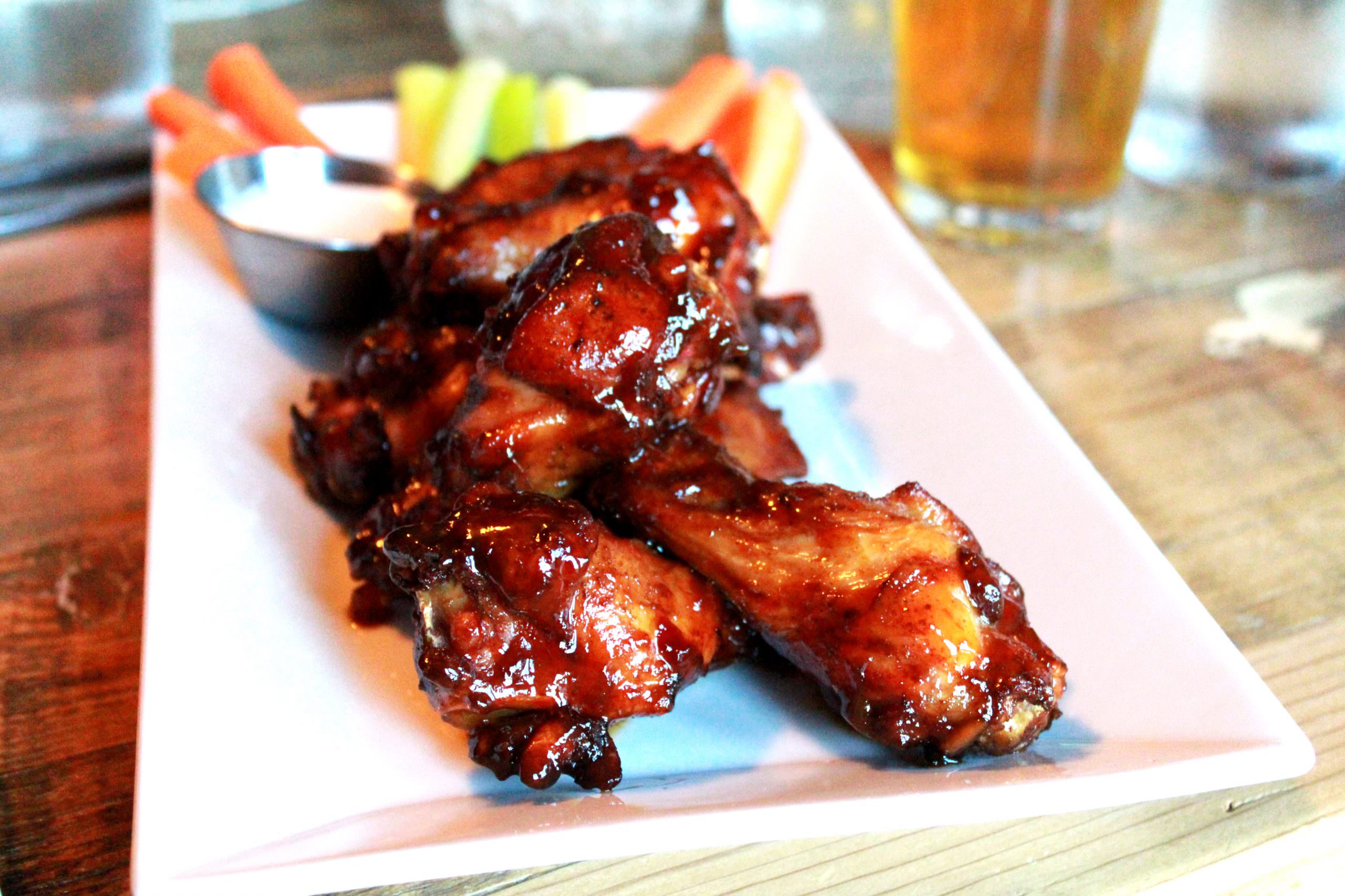 Wings at Overland Restaurant Pub