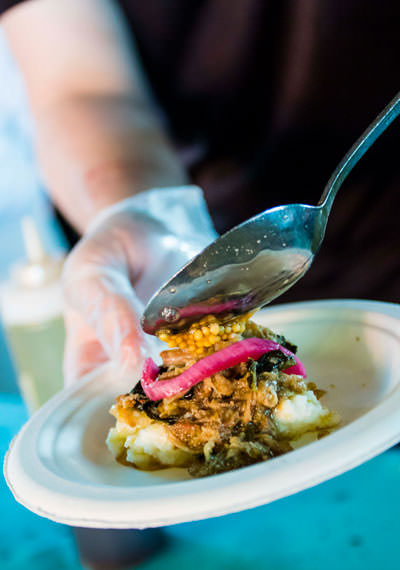 web Good Spirits The Depot Pork Grits and kale 2 of 5