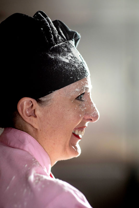Kayline Johnson, executive pastry chef at the Atlantis Casino Resort Spa bakery in Reno