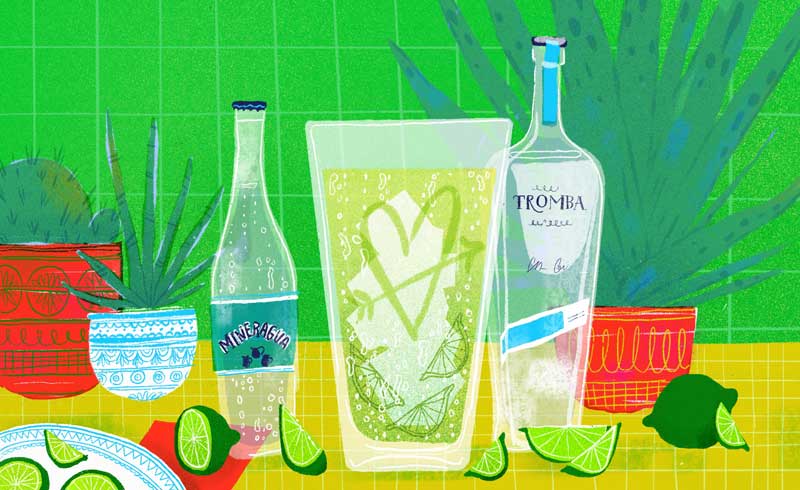 web Ranch water cocktail