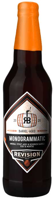 web Beer Releases REVISION Barrel Aged Monogrammatic