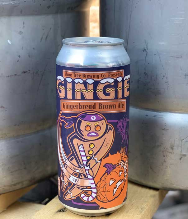 web Beer Releases Shoe Tree Brewing Gingie Can Image