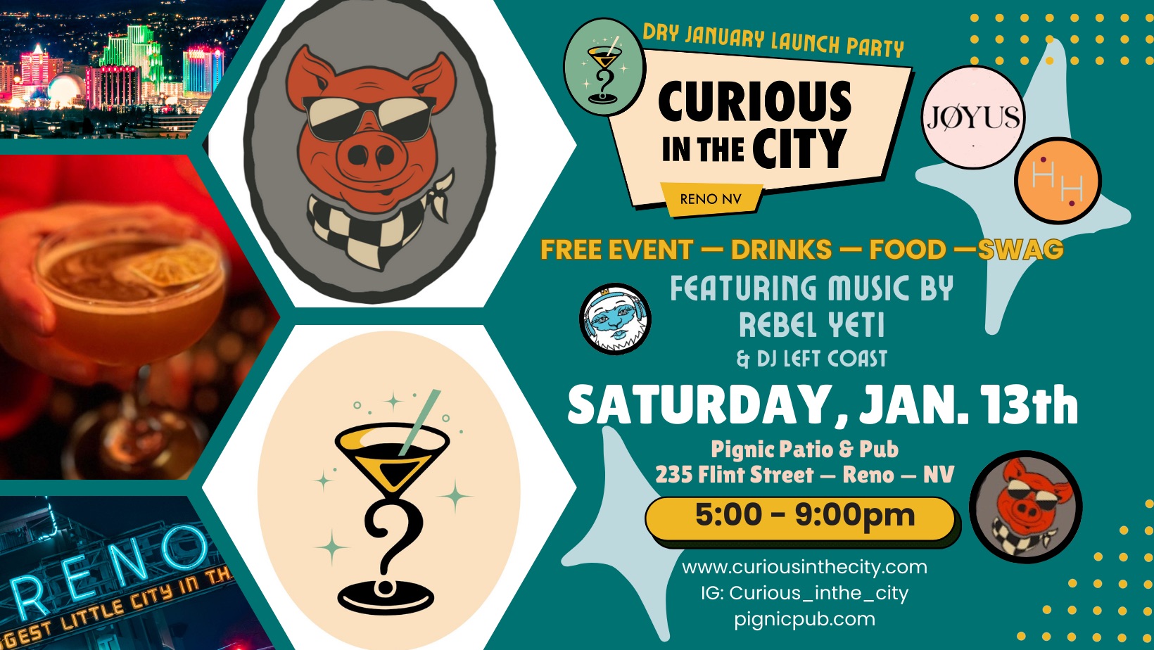 Curious in the City Launch Party